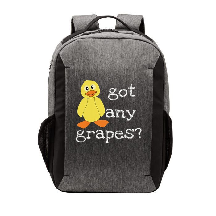 Funny Duck Lovers Got Any Grapes Vector Backpack