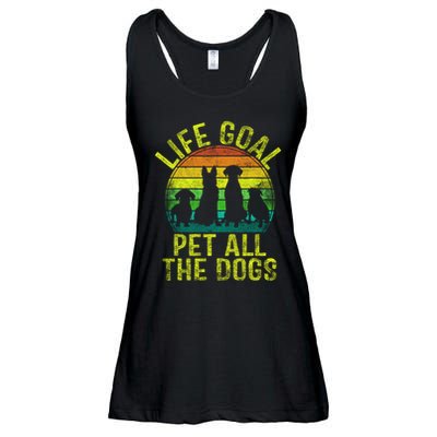 Funny Dog Lover Gift Ladies Essential Flowy Tank