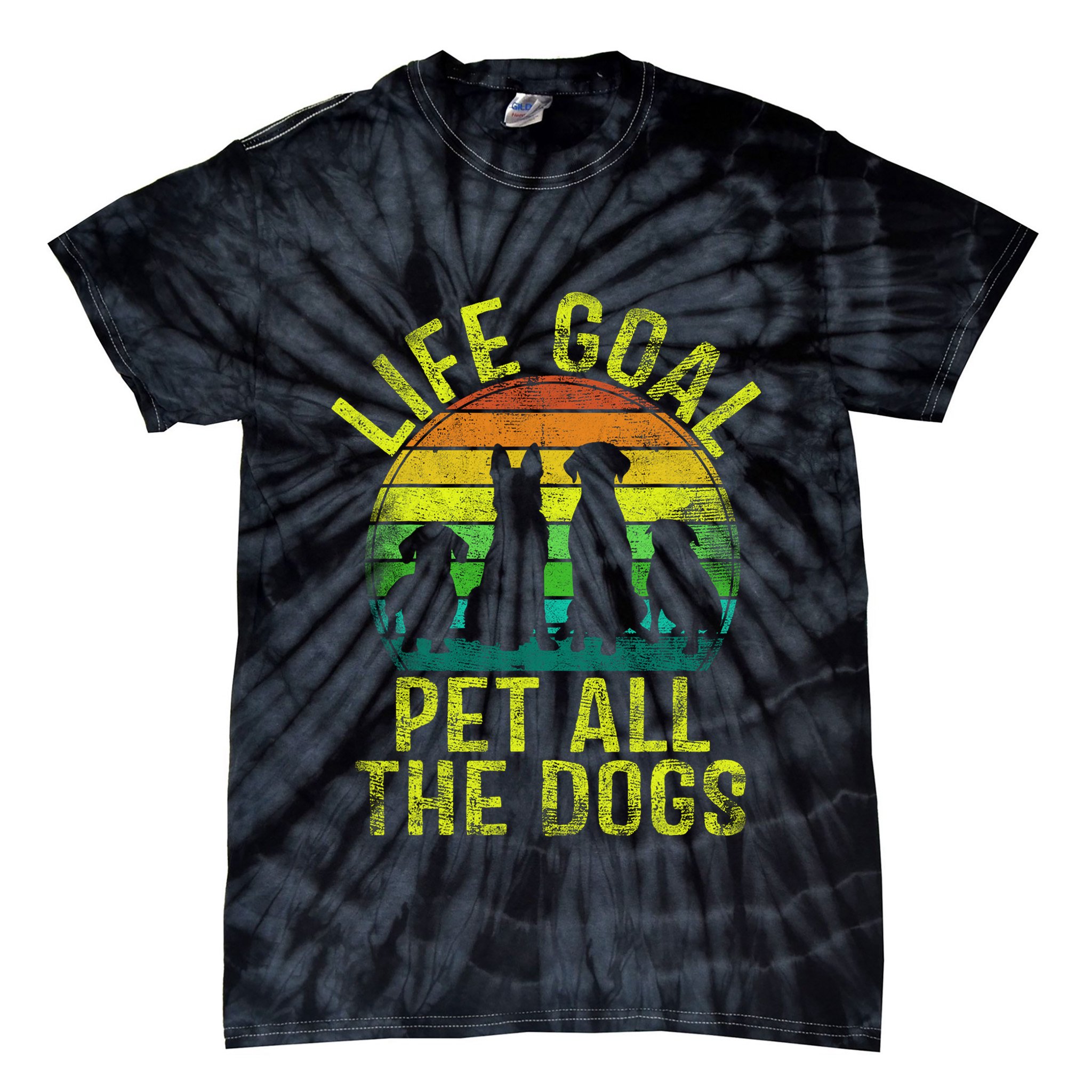 Funny Dog Lover Gift Tie-Dye T-Shirt