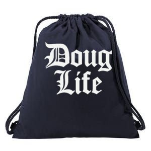 Funny Doug Life Name Birthday Drawstring Bag