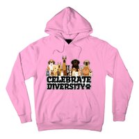 Funny Dog Lover Shirts 'Celebrate Diversity' Cute Dog Hoodie