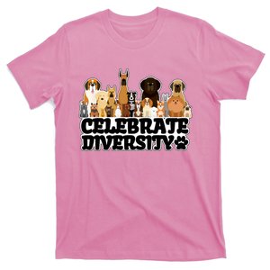 Funny Dog Lover Shirts 'Celebrate Diversity' Cute Dog T-Shirt