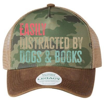 Funny Dogs Lovers And Book Gift Legacy Tie Dye Trucker Hat