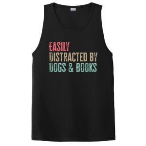 Funny Dogs Lovers And Book Gift PosiCharge Competitor Tank