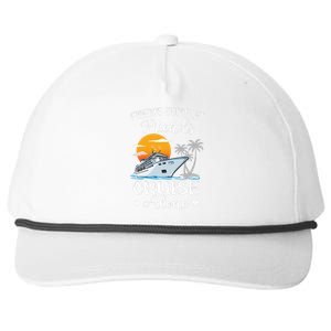 Friends Don't Let Friends Cruise Alone Vacation Cruise Ship Snapback Five-Panel Rope Hat