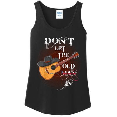 Funny DonT Let The Old Man In Ladies Essential Tank