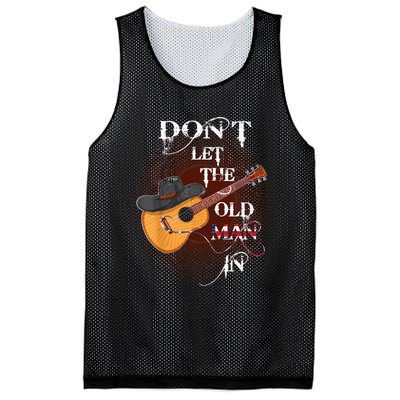 Funny DonT Let The Old Man In Mesh Reversible Basketball Jersey Tank