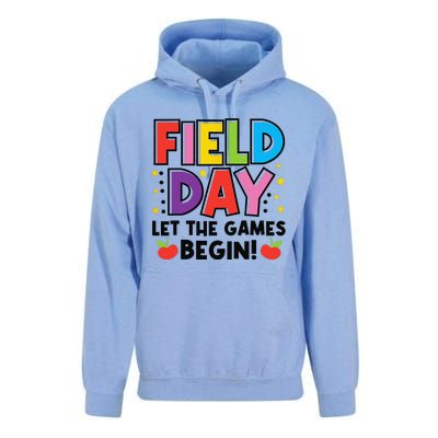 Field Day Let Games Start Begin  Teachers  Unisex Surf Hoodie