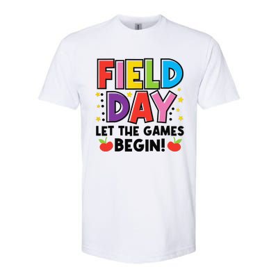 Field Day Let Games Start Begin  Teachers  Softstyle CVC T-Shirt