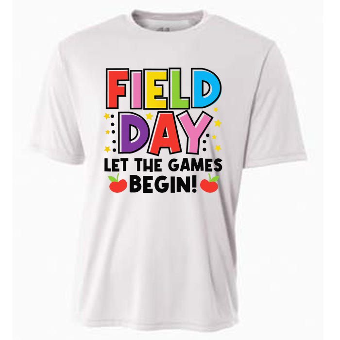 Field Day Let Games Start Begin  Teachers  Cooling Performance Crew T-Shirt