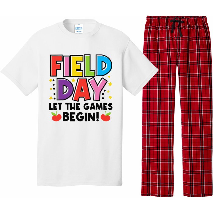 Field Day Let Games Start Begin  Teachers  Pajama Set