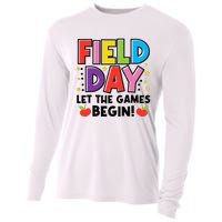 Field Day Let Games Start Begin  Teachers  Cooling Performance Long Sleeve Crew