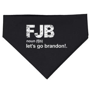 FJB Definition Let's Go Brandon USA-Made Doggie Bandana