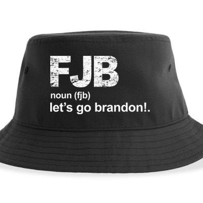 FJB Definition Let's Go Brandon Sustainable Bucket Hat