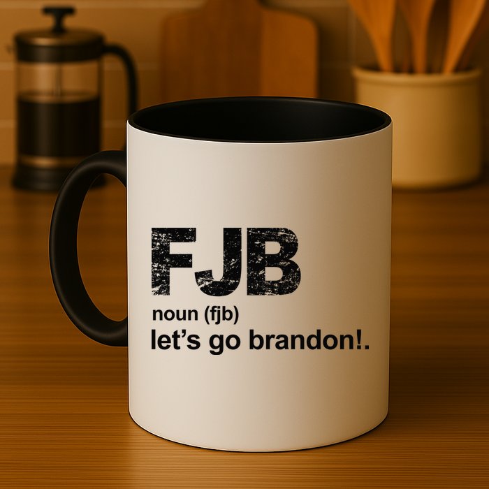 FJB Definition Let's Go Brandon Mug