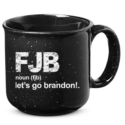 FJB Definition Let's Go Brandon 15oz Campfire Ceramic Mug