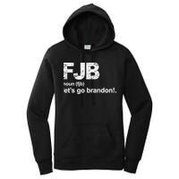 FJB Definition Let's Go Brandon Women's Pullover Hoodie
