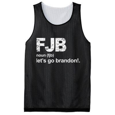 FJB Definition Let's Go Brandon Mesh Reversible Basketball Jersey Tank