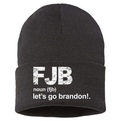 FJB Definition Let's Go Brandon Sustainable Knit Beanie