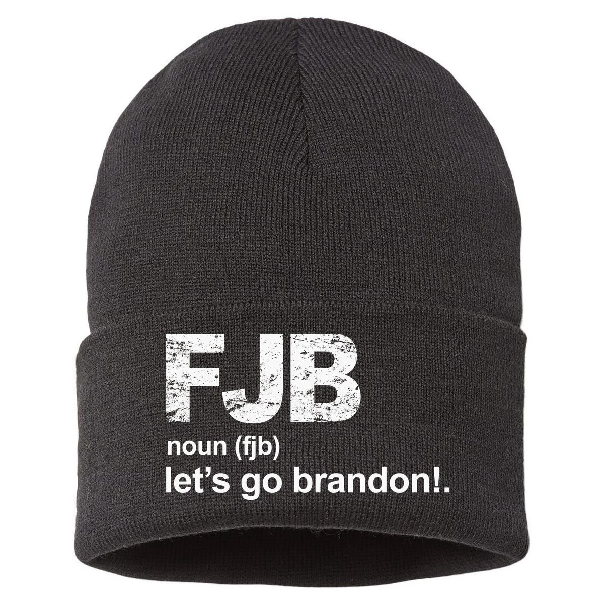 FJB Definition Let's Go Brandon Sustainable Knit Beanie