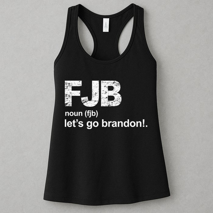 FJB Definition Let's Go Brandon Womens Tank Top