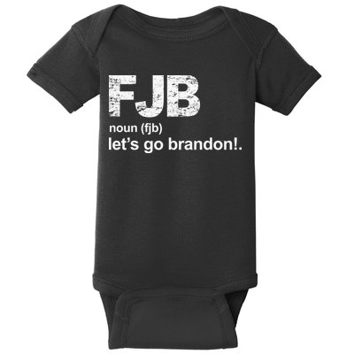 FJB Definition Let's Go Brandon Baby Bodysuit