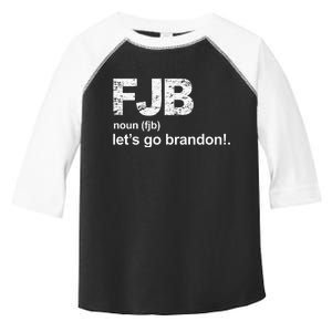 FJB Definition Let's Go Brandon Toddler Fine Jersey T-Shirt