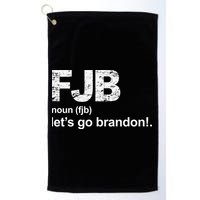 FJB Definition Let's Go Brandon Golf Towel