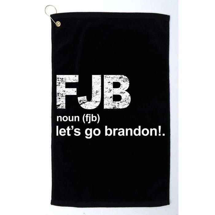 FJB Definition Let's Go Brandon Golf Towel