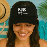 FJB Definition Let's Go Brandon Visor