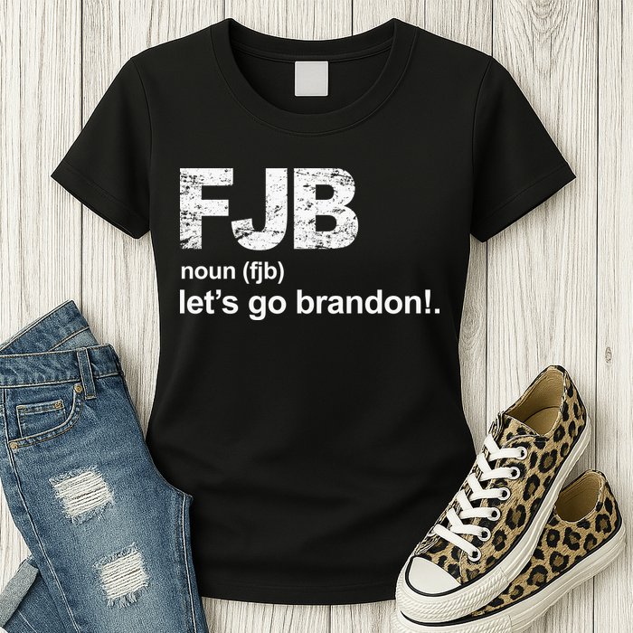 FJB Definition Let's Go Brandon Womens T-Shirt