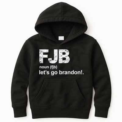 FJB Definition Let's Go Brandon Kids Hoodie