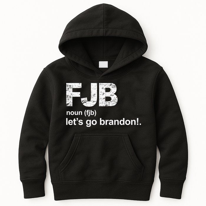 FJB Definition Let's Go Brandon Kids Hoodie