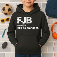 FJB Definition Let's Go Brandon Kids Hoodie