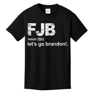 FJB Definition Let's Go Brandon Kids T-Shirt