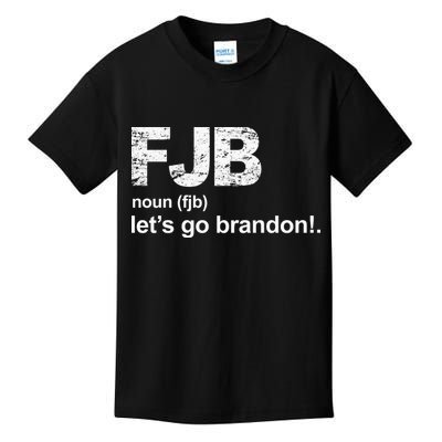 FJB Definition Let's Go Brandon Kids T-Shirt