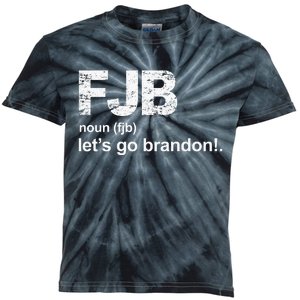 FJB Definition Let's Go Brandon Kids Tie-Dye T-Shirt