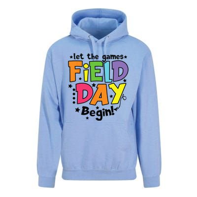 Field Day Let Games Start Begin Teachers Unisex Surf Hoodie