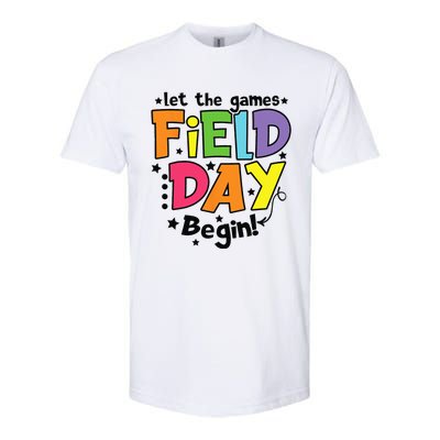 Field Day Let Games Start Begin Teachers Softstyle CVC T-Shirt