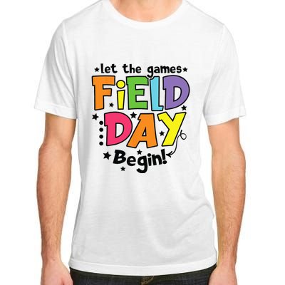 Field Day Let Games Start Begin Teachers Adult ChromaSoft Performance T-Shirt