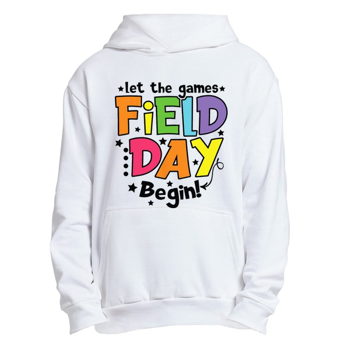 Field Day Let Games Start Begin Teachers Urban Pullover Hoodie