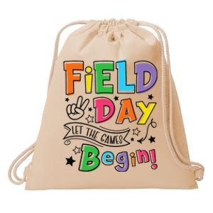 Field Day Let The Games Begin Teachers Gifts Drawstring Bag