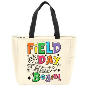 Field Day Let The Games Begin Teachers Gifts Zip Tote Bag