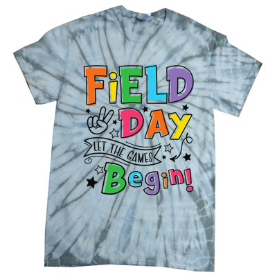 Field Day Let The Games Begin Teachers Gifts Tie-Dye T-Shirt