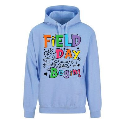 Field Day Let The Games Begin Teachers Gifts Unisex Surf Hoodie