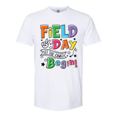 Field Day Let The Games Begin Teachers Gifts Softstyle CVC T-Shirt