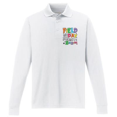 Field Day Let The Games Begin Teachers Gifts Performance Long Sleeve Polo