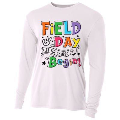 Field Day Let The Games Begin Teachers Gifts Cooling Performance Long Sleeve Crew