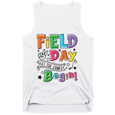 Field Day Let The Games Begin Teachers Gifts Tank Top