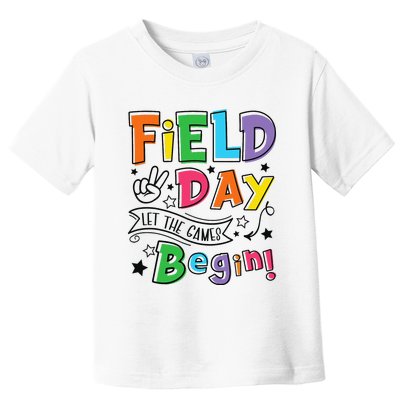 Field Day Let The Games Begin Teachers Gifts Toddler T-Shirt